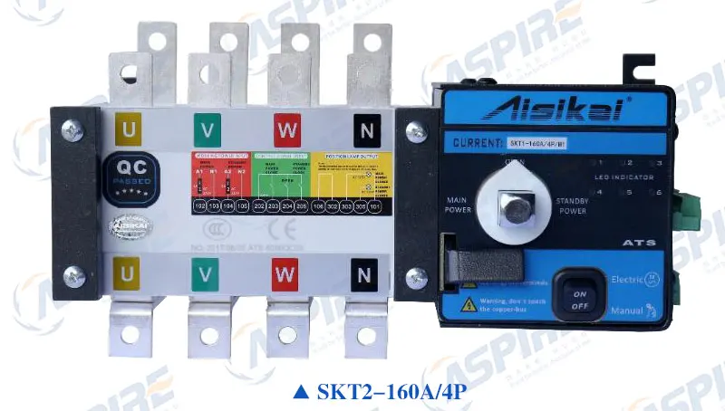 Aisikai ATS контроллер SKT2 4P 63A 100A 160A 250A generatorparts