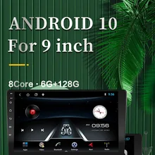 Ram6g + 128g dsp + ips 2din android 10 leitor de dvd do carro 8 núcleo do carro android multimídia 2 din leitor de dvd do carro bluetooth player de vídeo