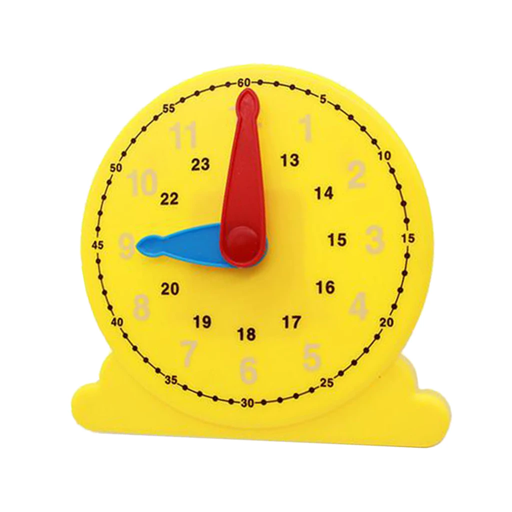 Children Montessori Clock Toy Cognition for Kids Early Preschool Teaching