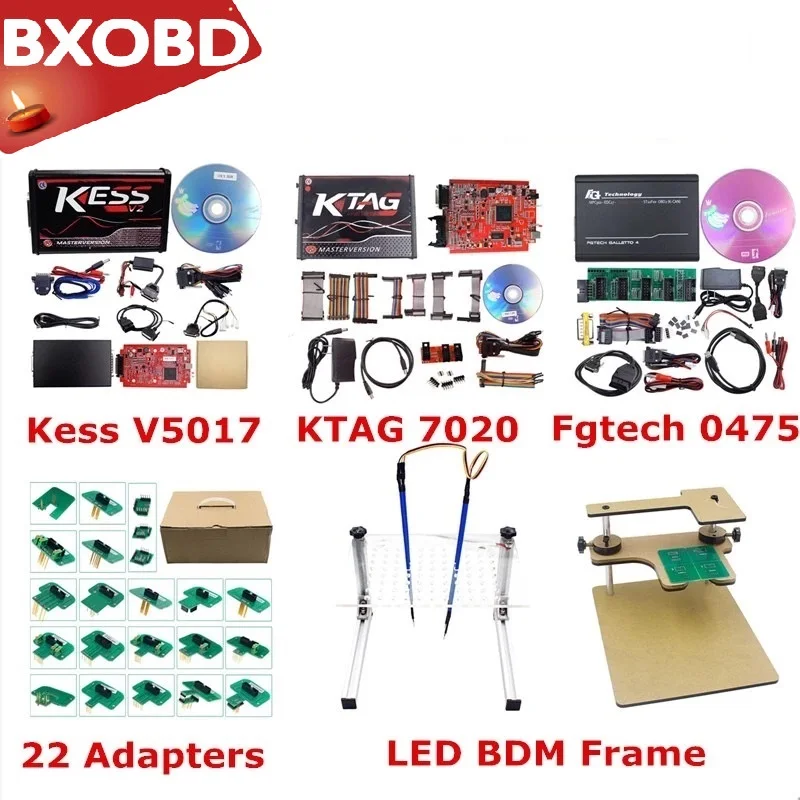 

Online EU Red Kess V2 V5.017 V2.47 OBD2 Manager Tuning Kit V2.25 Ktag 2019 Galletto V54 Kess v2 5.017 Full Ktag BDM Adapter