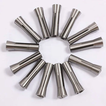 

New 13Pcs Precision R8 Collets Set 1/8 - 7/8 Inch Mill Chuck Holder for Bridgeport.0006