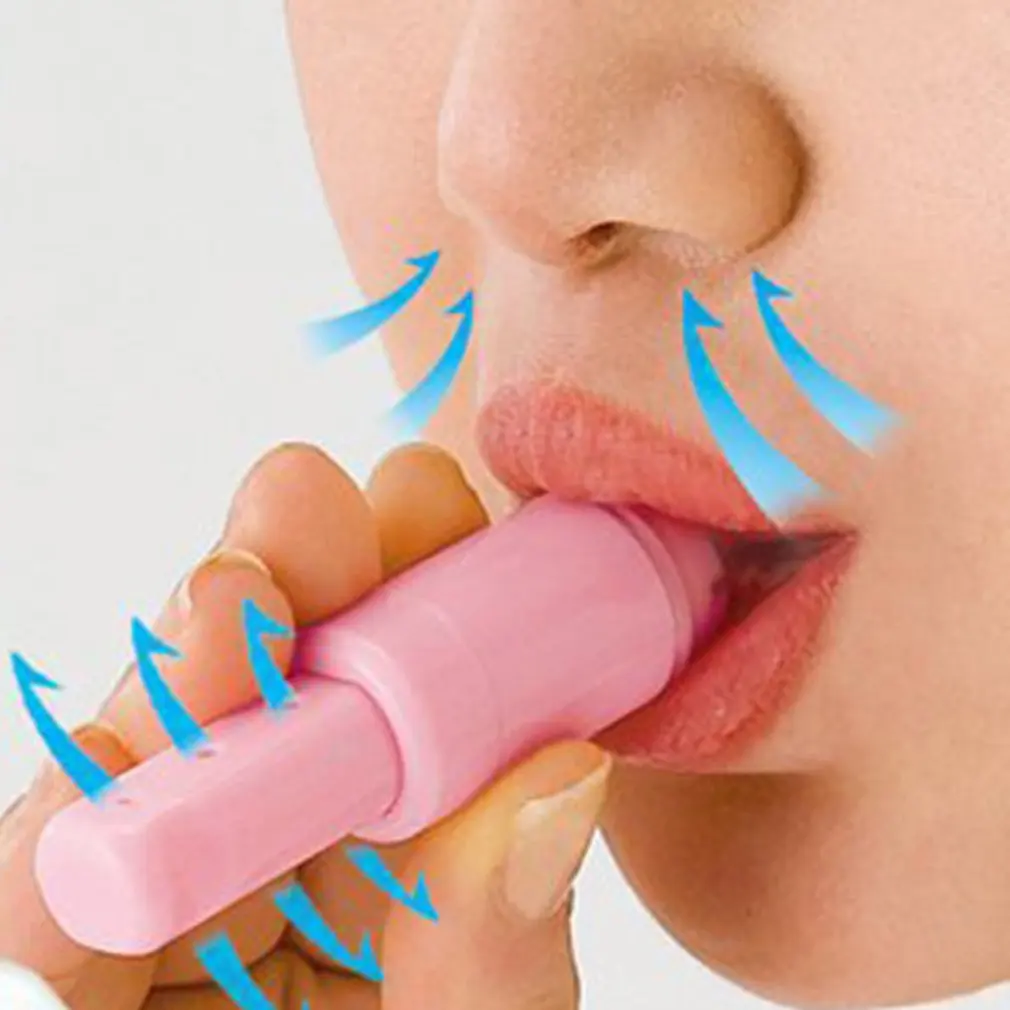 Portable 3 Stages Abdominal Respirator Breathing Exerciser Slimming Waist Face Lose Weight Increase Lung Capacity Trainer