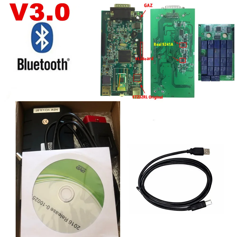 2016 R0 новейшая версия/201503 для VD TCS CDP PRO OBD2 сканер автомобильный кабель грузовика