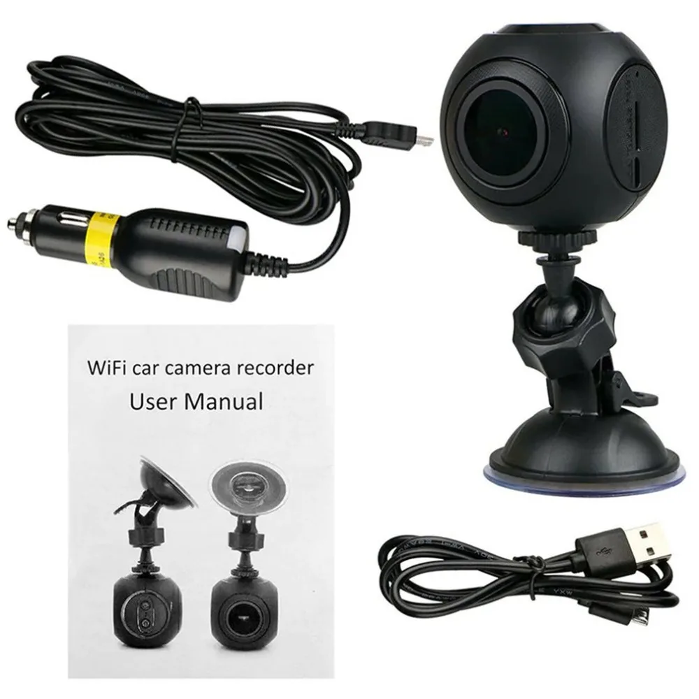 A9-D Wi-Fi видеорегистратор Fhd 1080P Gps камера приборная панель с g-сенсором ночного видения