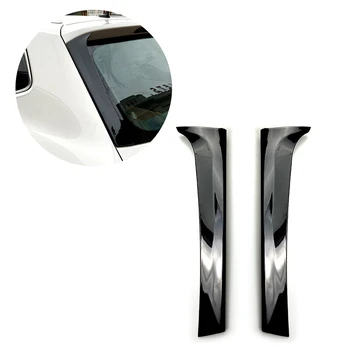 

Rear Side Wing Roof Spoiler Stickers Trim Cover Gloss Black for Volkswagen Tiguan L Tiguan MK2 2017-2020