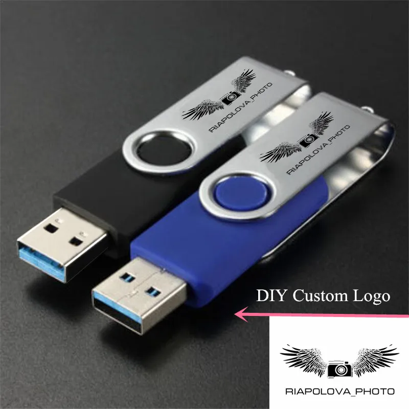 10 шт./лот Пользовательский логотип печать фотографии 3 0 usb-накопитель
