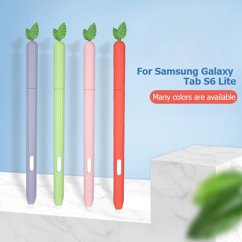 Stylus Cover Silicone Touch Screen Pen Case For Samsung Galaxy Tab S6 Lite