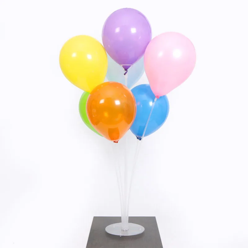  2 Set Balloon Party Centerpiece Table Balloon Stand Floating Kit Balloons Decor Wedding Birthday Pa