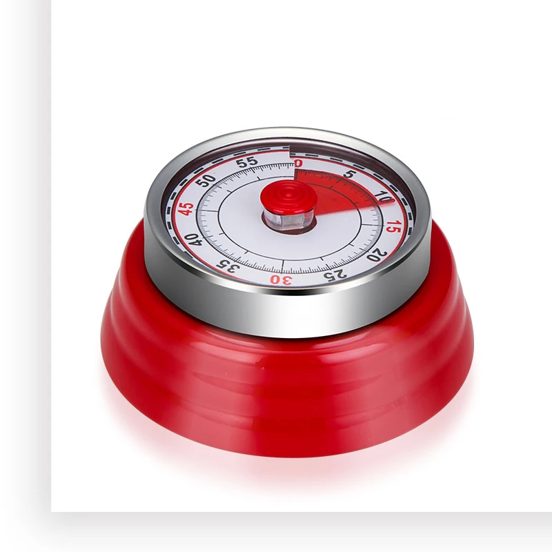 MeowKa механический таймер/кухонный таймер/тайм-менеджер/Будильник обратного отсчета - Цвет: Красный