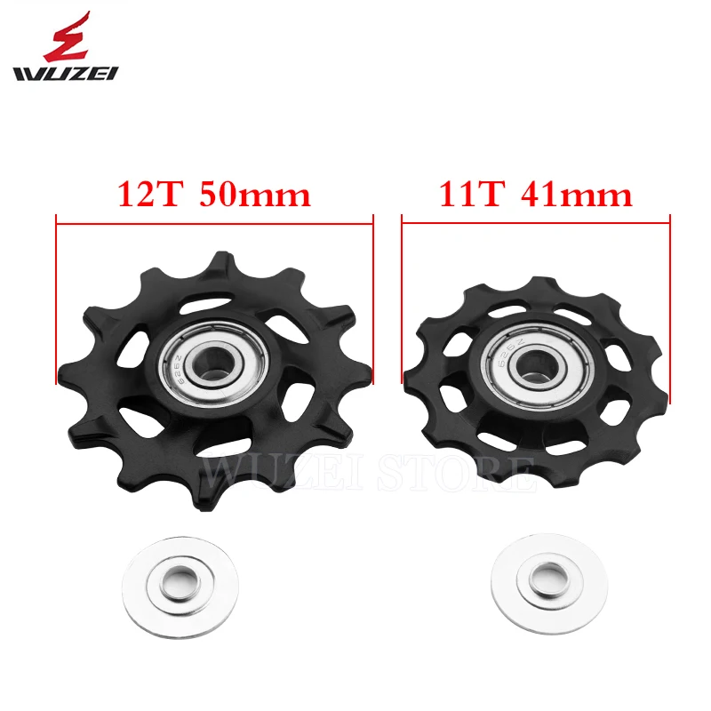 MTB/Road Bicycle Pulley Wheel Nylon Fiber 11T 12T 13T 17T Road
