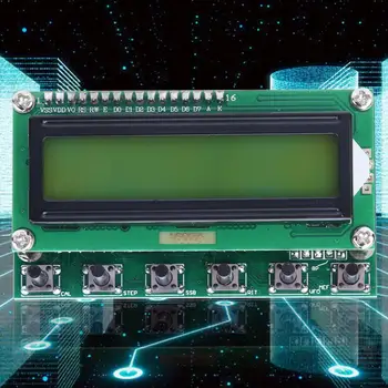 

DC8-9V AD9850 DDS Signal Generator 0-55MHz Frequency With LCD Digital Module