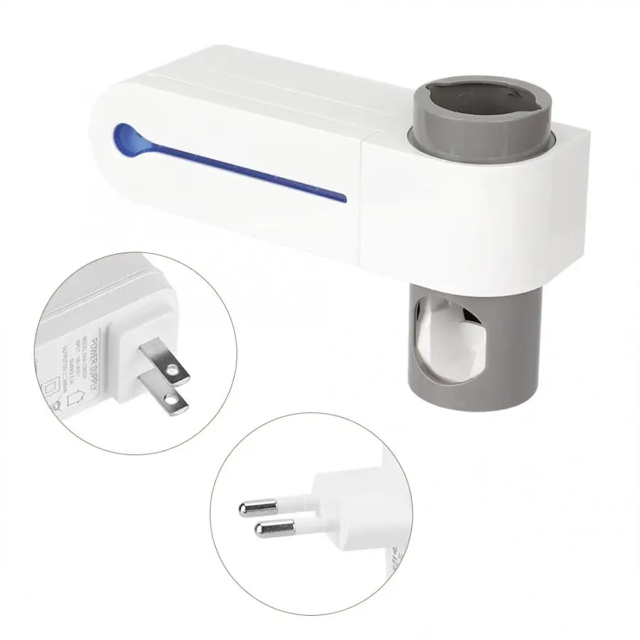 Wall mount подстаканник 3 в 1 Зубная щётка стерилизатор UV дезинфекция держатель