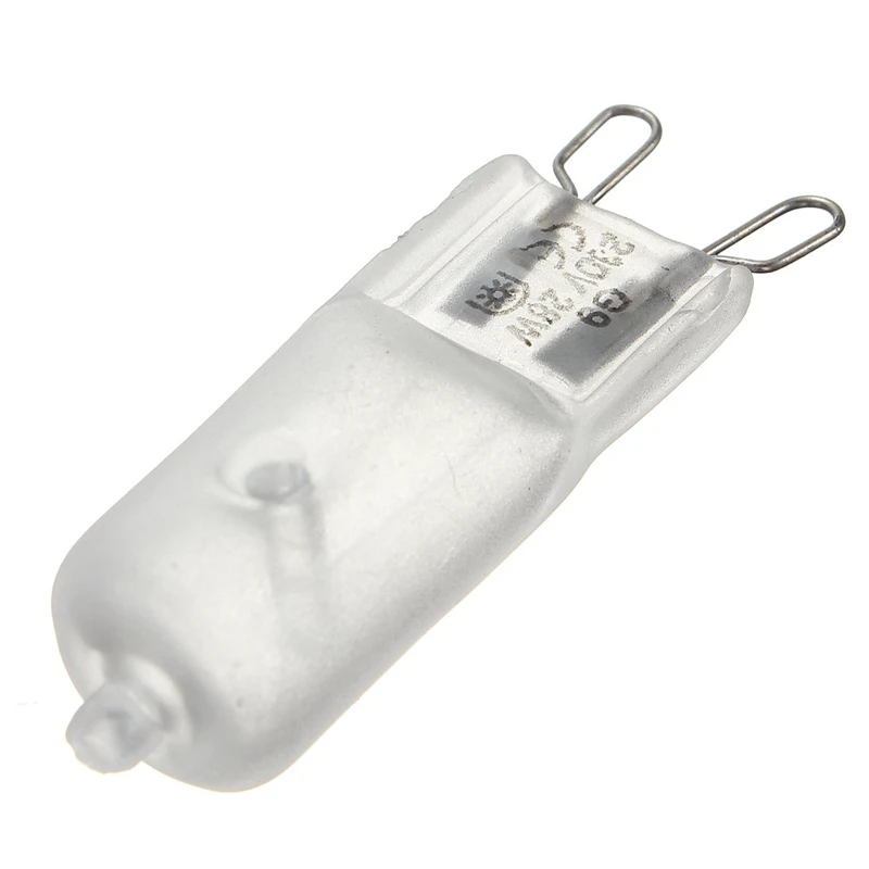 Bombilla halógena G9 de 230V, lámpara bajo consumo, blanca cálida, esmerilada/transparente, 28W|Bombillas halógenas| AliExpress