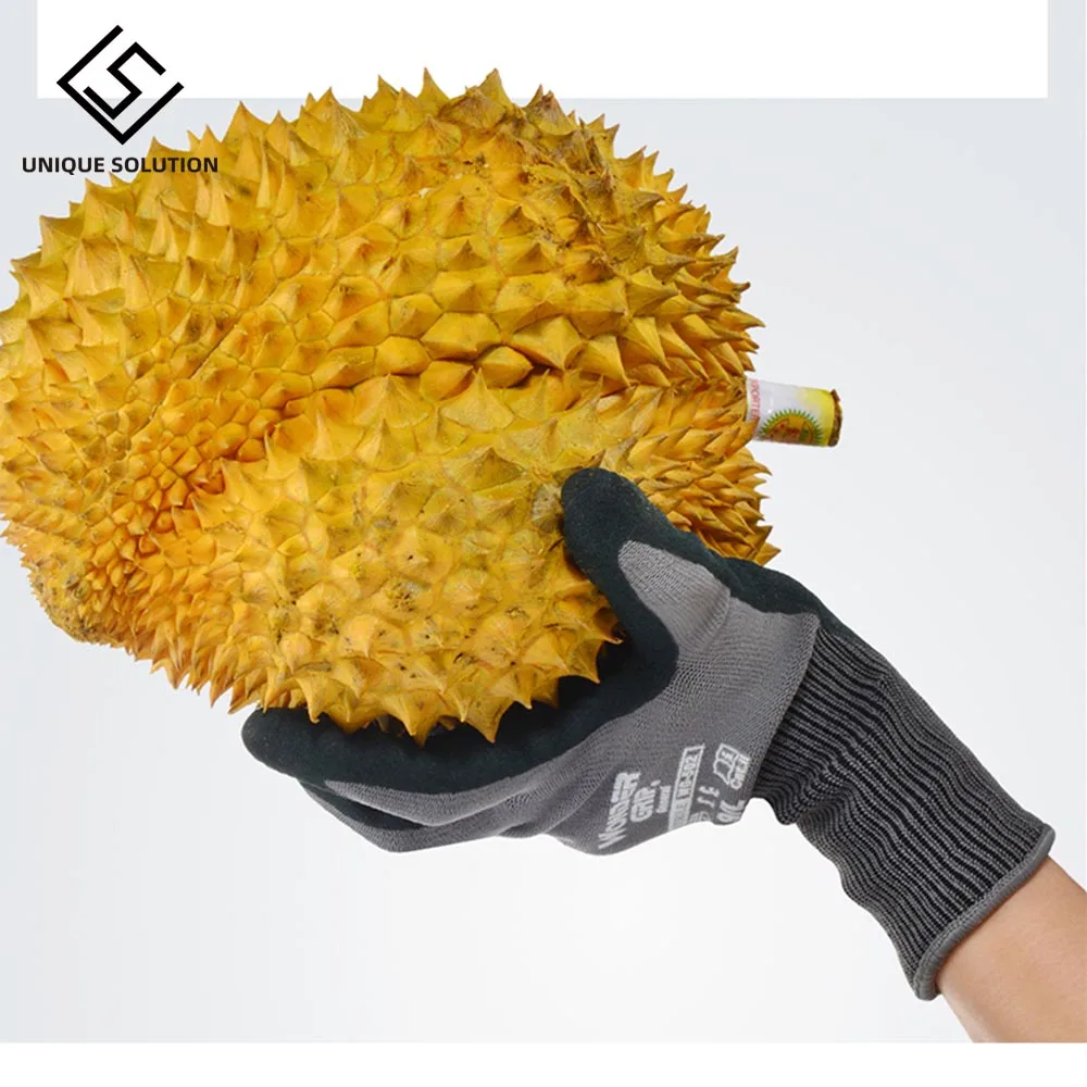 Garden Gloves Gardening Nitrile Rubber Gloves Quick Easy To Dig and Plant for Digging Planting Garden Tools Drop Ship 7