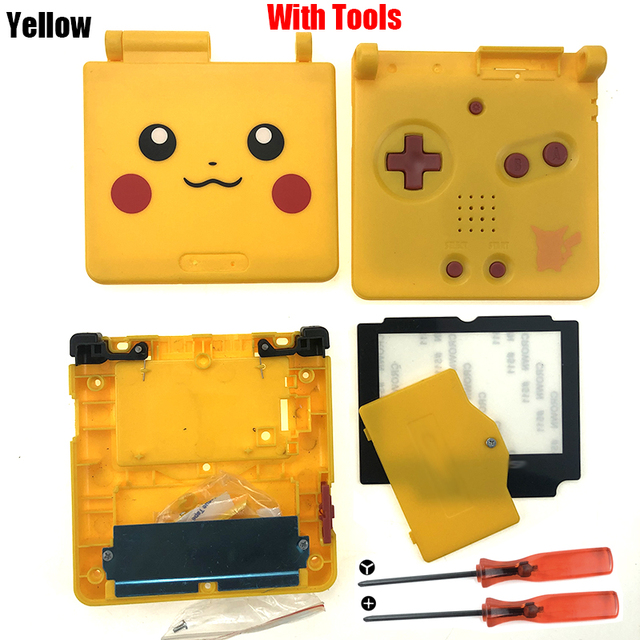 New For GBA SP Housing Shell Case Replacement Full Cover Set For Nintendo GameBoy Advance SP Accessories Dropshipping
