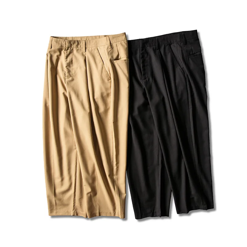 

Vertical Ze Produced 19 Years Spring New Style Japanese-style Origional American Straight-Cut Suit 9 Pants