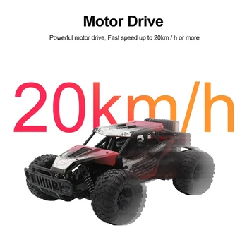 

25KM/H 2.4G Electric High Speed Racing RC Car with WiFi FPV 720P Camera HD 1:18 Radio Remote Control Climb Off-Road Buggy Trucks