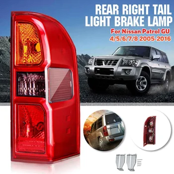 

12V Rear Left/Right Tail Light Brake Lamp For Nissan Patrol GU 4/5/6/7/8 2005 2006 2007-2016 with Wire Harness no bulbs 1pc/2pcs