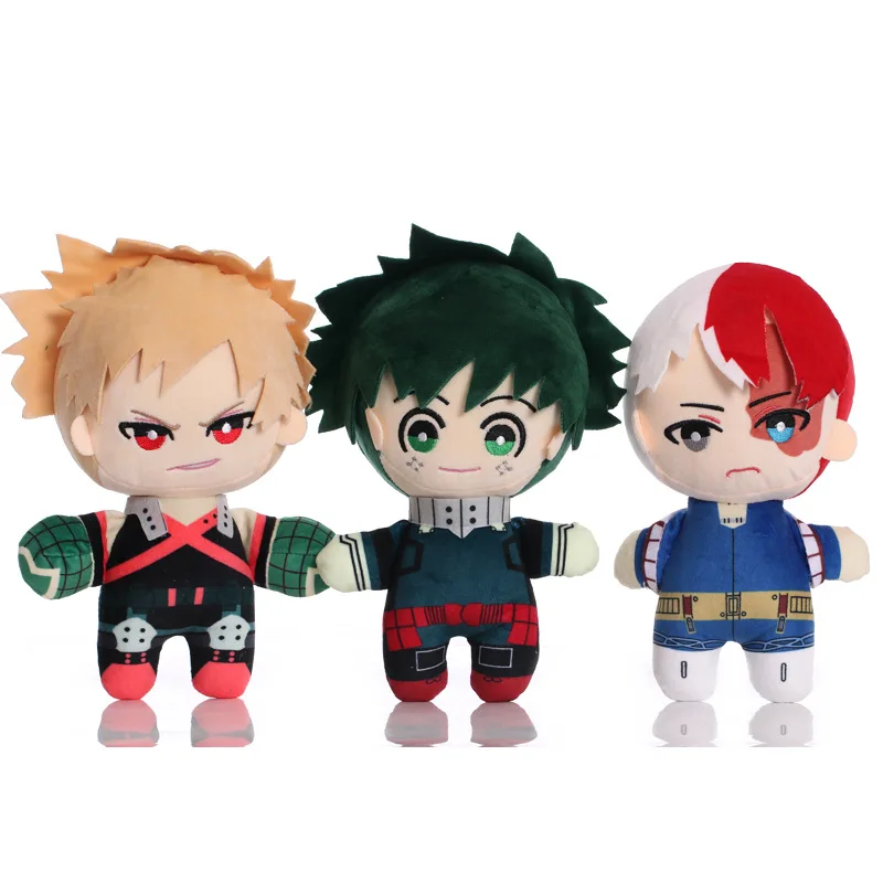 3pcs/lot 23cm My Hero Academia Plush 