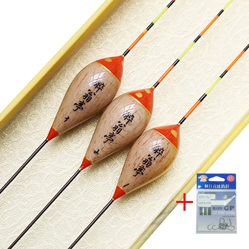 balsa wood fishing floats