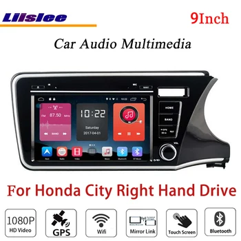 

Liislee For Honda City 2014 RHD Stereo Android Radio DVD Player BT Wifi GPS MAP NAV Navigation 1080P System Original NAVI Design