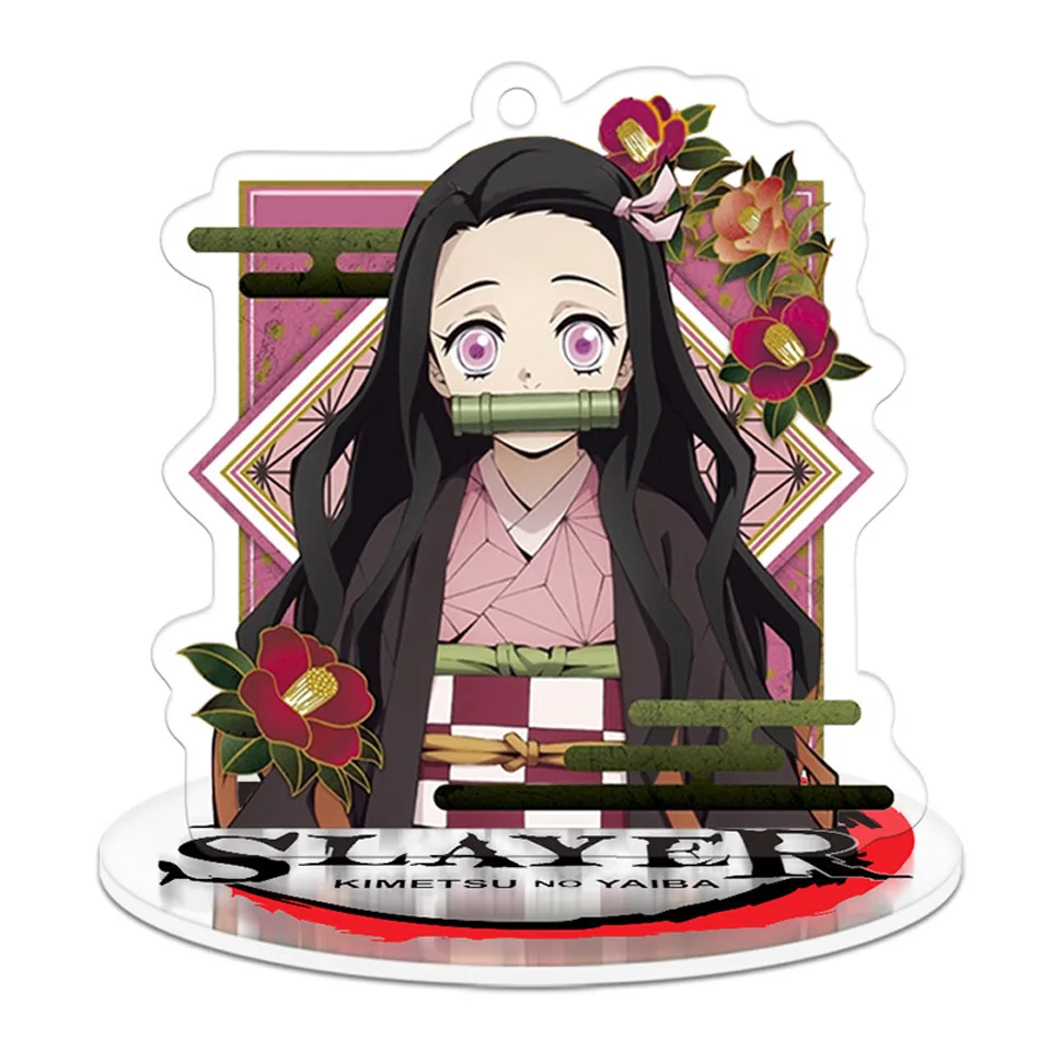 Tronzo аниме Demon Slayer Kimetsu no Yaiba акриловая стоящая фигура Kamado Tanjirou Nezuko Zenitsu модель украшения игрушки подарки - Цвет: Kamado Nezuko