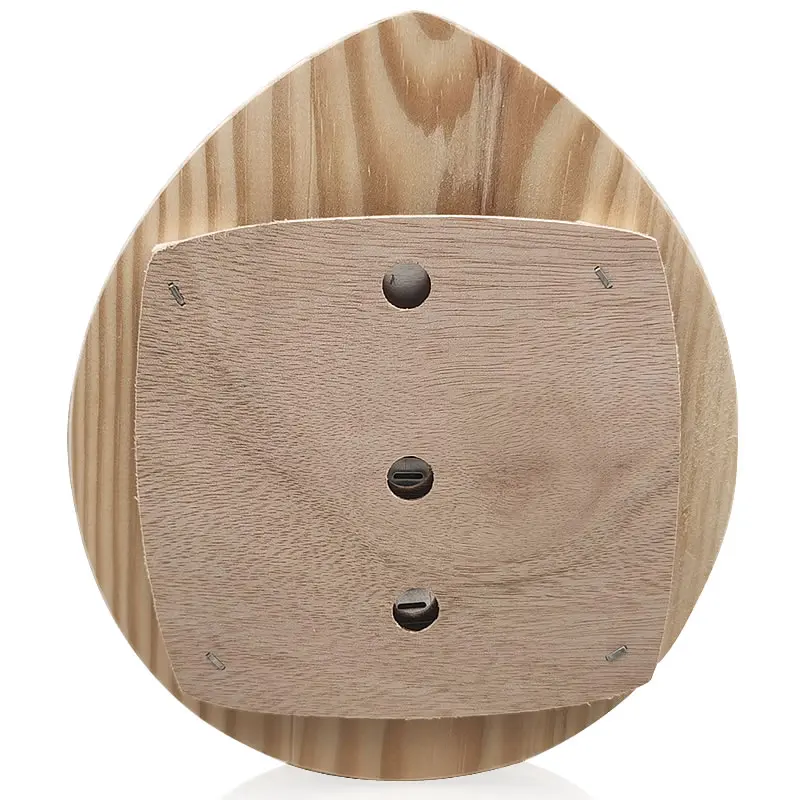 Temperature-Humidity-Meter Room-Accessories Sauna Steam Wood 2-In-1 Drop-Shaped 5