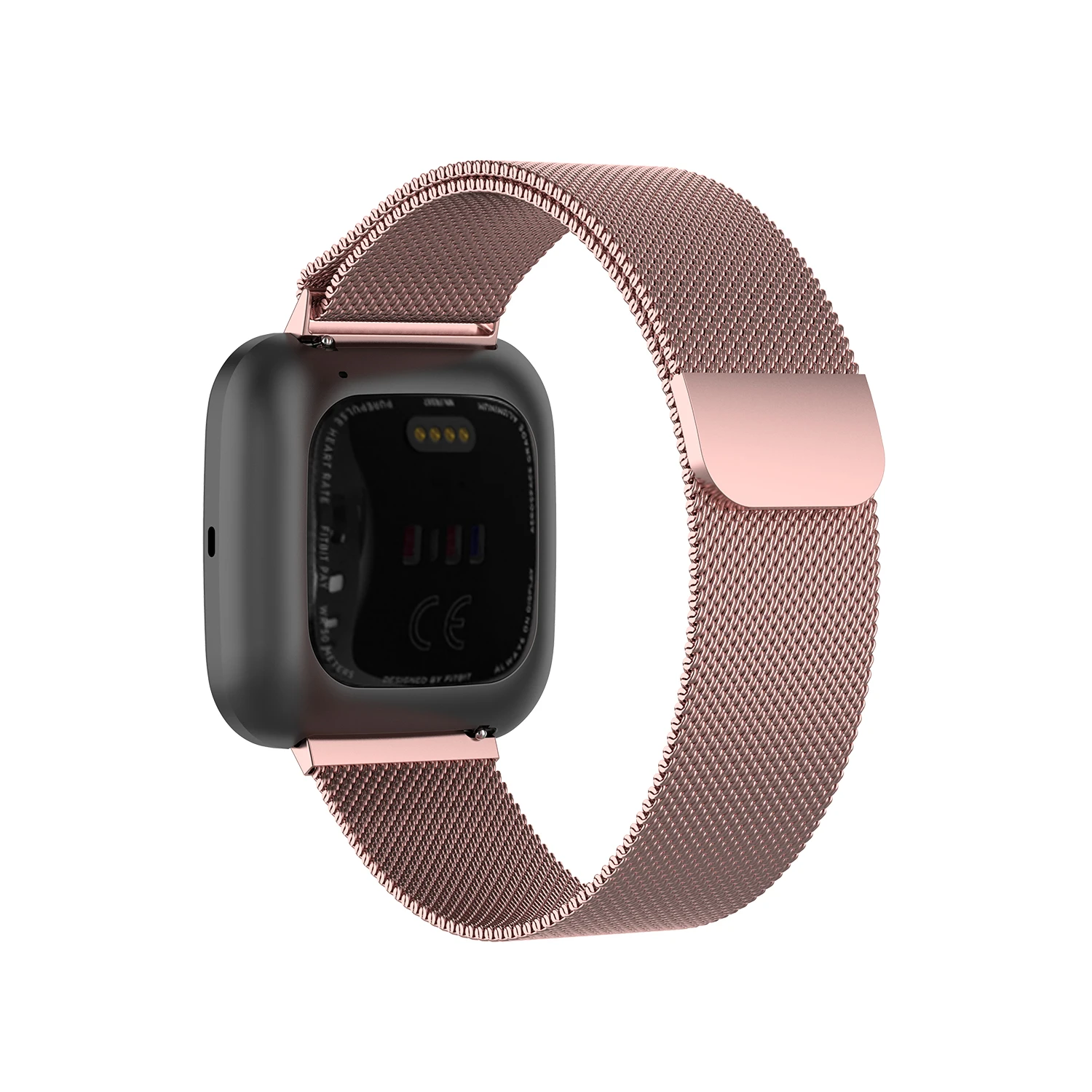 FIFATA металлический браслет из нержавеющей стали Milanse для Fitbit Versa/Versa Lite/Versa 2 Смарт Браслет сменная часть