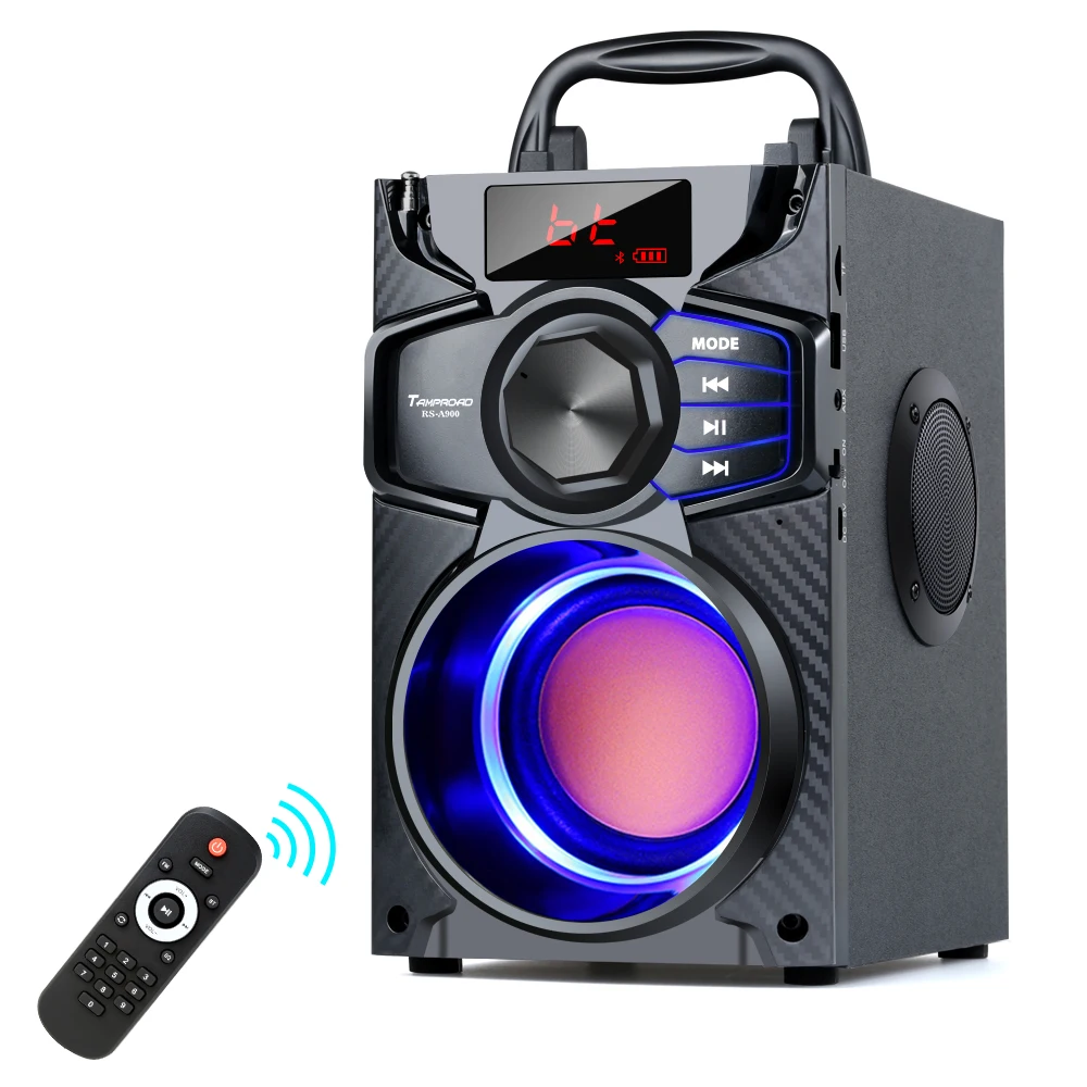 

TOPROAD Portable Bluetooth Speaker Wireless Stereo Subwoofer Bass Big Powerful Party Speakers Boombox Support FM Radio AUX USB
