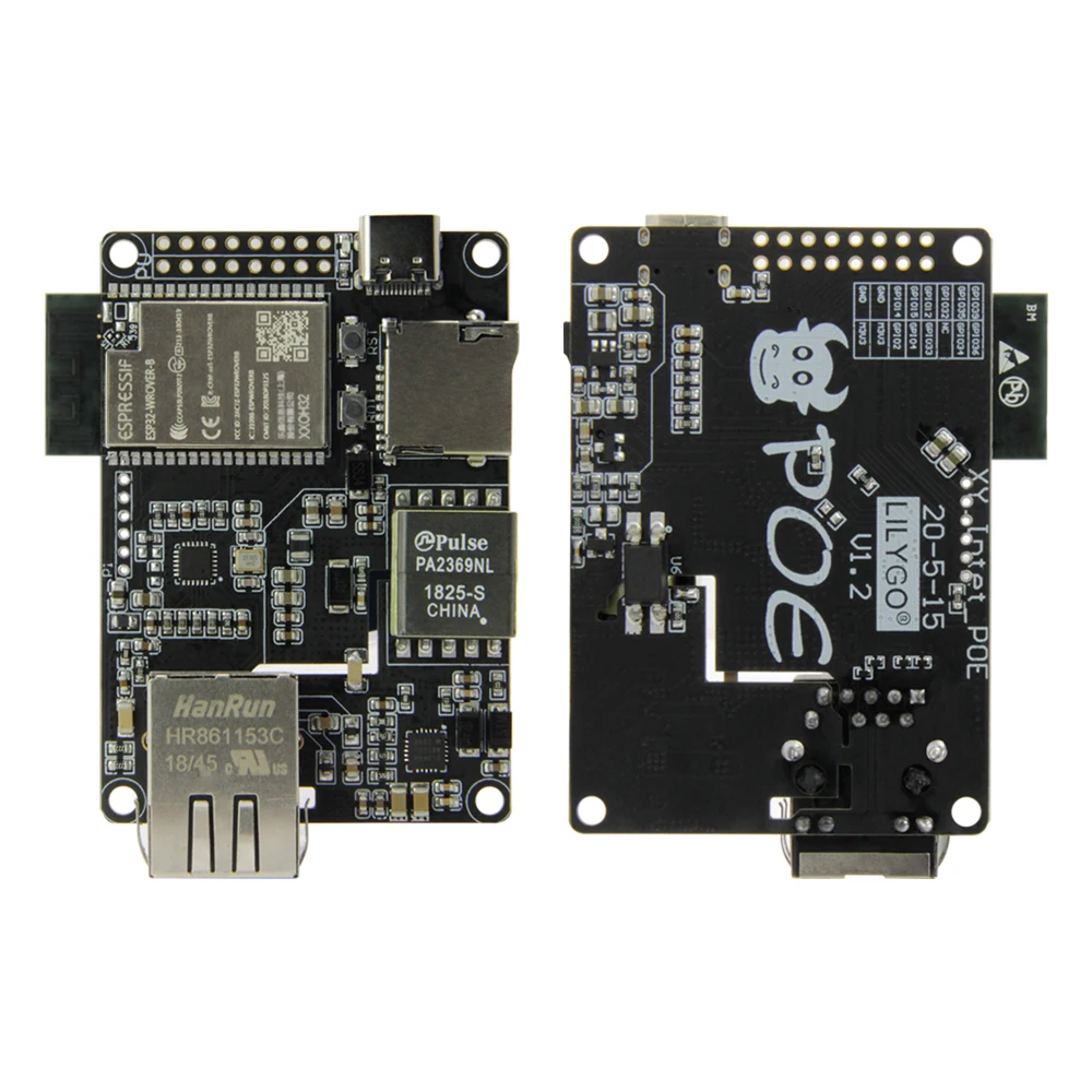 Официальный TTGO T Интернет POE ESP32 WROVER B LAN8720A чип Ethernet адаптер и загрузчик Плата