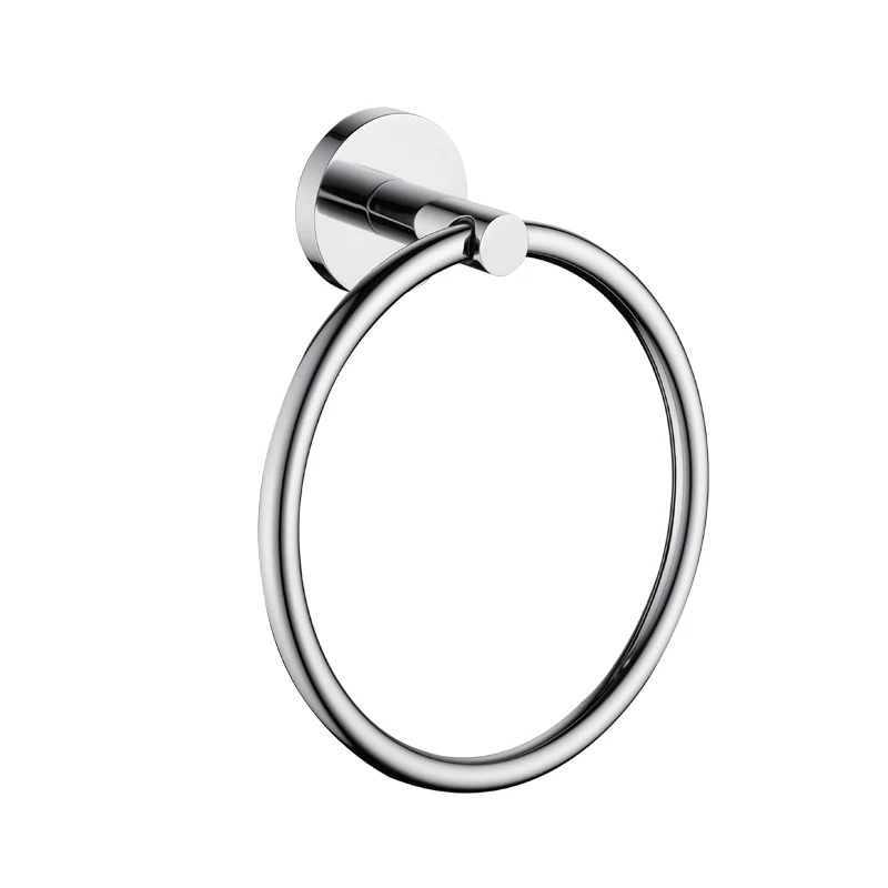BA1104 Towel Ring Аксессуары для ванной комнаты, лак, крючок для халата, вешалка для полотенец, кольцо для полотенец, бумажный держатель для зубной щетки, держатель для туалетной щетки, аксессуары для ванной комнаты - Цвет: BA1104 Towel Ring