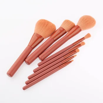 

8pcs Makeup Brushes Cosmetic Brushes for Foundation Powder Blush Concealers Eye Shadows Kit ZGOOD