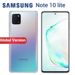 Смартфон Samsung Galaxy Note 10 Lite N770F/DS, глобальная версия, 8 Гб 128 ГБ, мобильный телефон, 6,7 дюйма, Exynos 9810, фронтальная камера 32 МП, две SIM-карты, NFC
