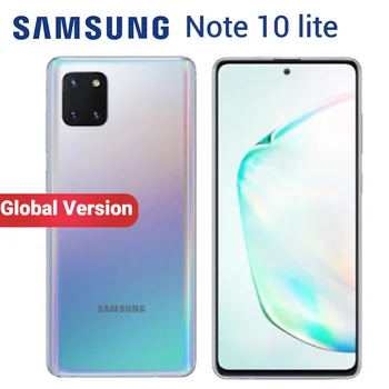 Перейти на Алиэкспресс и купить Смартфон Samsung Galaxy Note 10 Lite N770F/DS, глобальная версия, 8 Гб 128 ГБ, мобильный телефон, 6,7 дюйма, Exynos 9810, фронтальная камера 32 МП, две SIM-карты, NFC