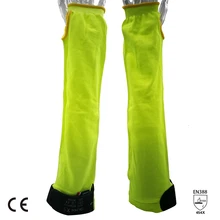 SAFETY-INXS уровень 5 Защита от проколов защитные нарукавники Спорт Привод Рабочая рука Защитная 13 калибр защитные перчатки 45 см