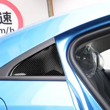 

Carbon Fiber Rear Window Triangle Sticker Panel Cover Cruze Accessories Decoration 2pcs For Chevrolet Cruze