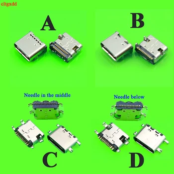 

2Pcs Micro USB JACK 3.1 Type-C 12pin 16P usb charging port female socket for mobile power mobile point reader Lenovo S5