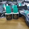 Eyelash Extension Glue Original Korea IB Ibeauty Hyper Bond 0.5s Glue Fast Drying lashes Glue Cyan Cap 5ml False lash glue tools 3