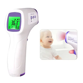 

Non-contact Digital Baby Infrared Forehead Thermometer Temperature Meter Instruments Kids Body Fever IR Household Thermometer