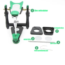 1 компл. Стоматологическая лаборатория функциональный цинковый сплав артикулятор модель кусачки артикулятор fiting лицо лук для каменной модели работы