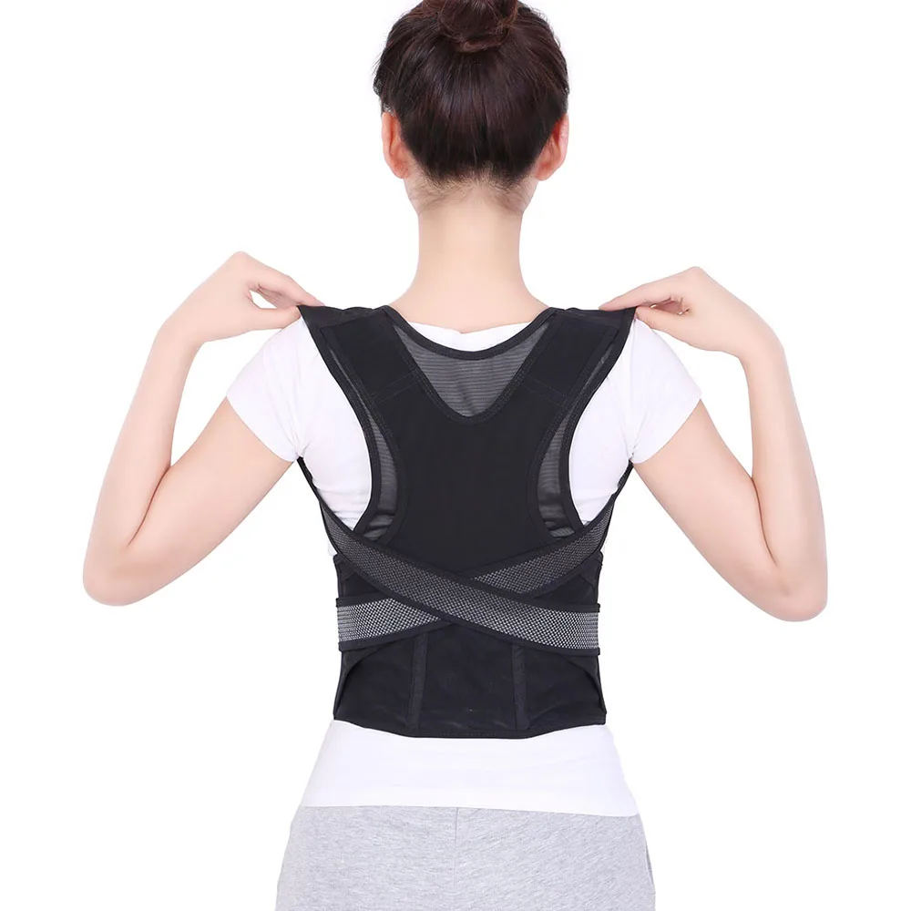 

Andon Medical Fixing Belt Three-dimensional Correction Strong Stretching Comfortable Back Braces Posture Corrector for Women Men
