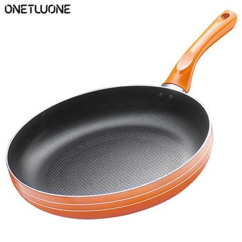 

Coated non-stick pan Frying Pan Household Induction Compatible Nonstick Fry Pan Multipurpose Cookware Use for Kitchen Restaurant