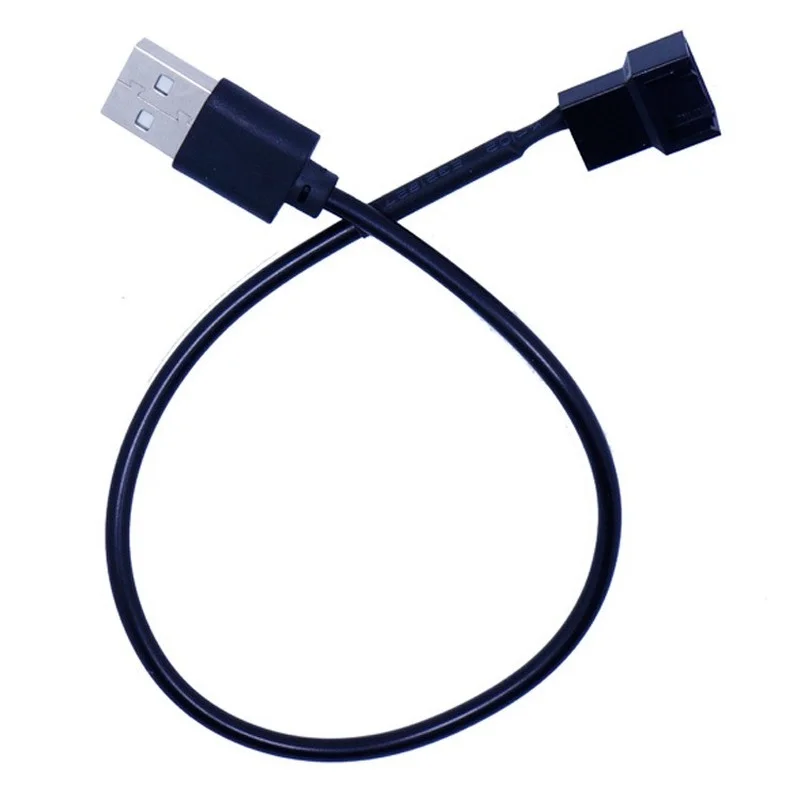 3-контактный или 4-контактный адаптер с вентилятором на Usb кабель питания для