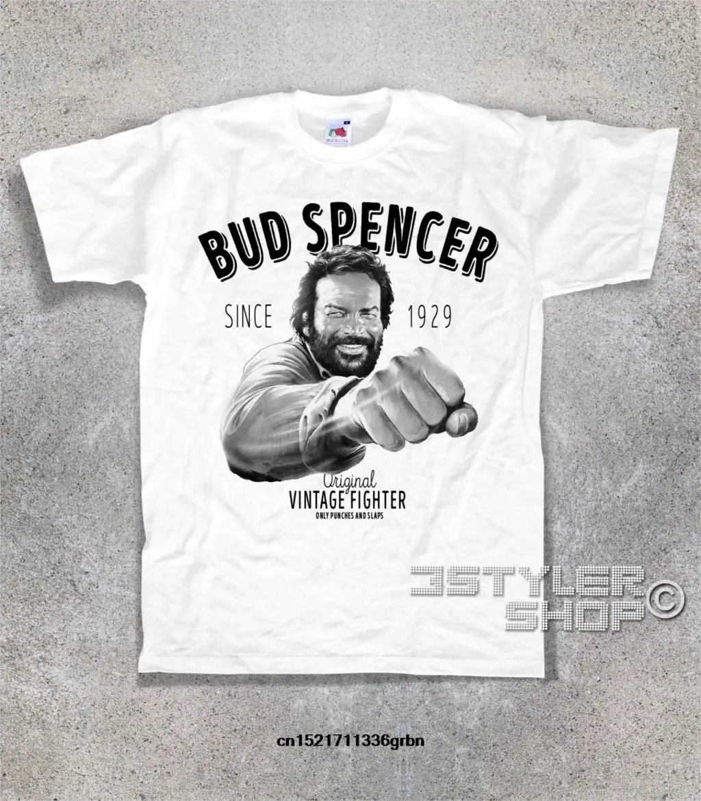 Men T shirt Bud Spencer Terence Hill Altriti funny t-shirt novelty tshirt women | Мужская одежда