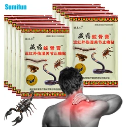 8pcs Scorpion Venom Medical Plaster Back Pain Patch Medical Joints Patches Knee Rheumatism Arthritis Pain Relief Balm Sticker