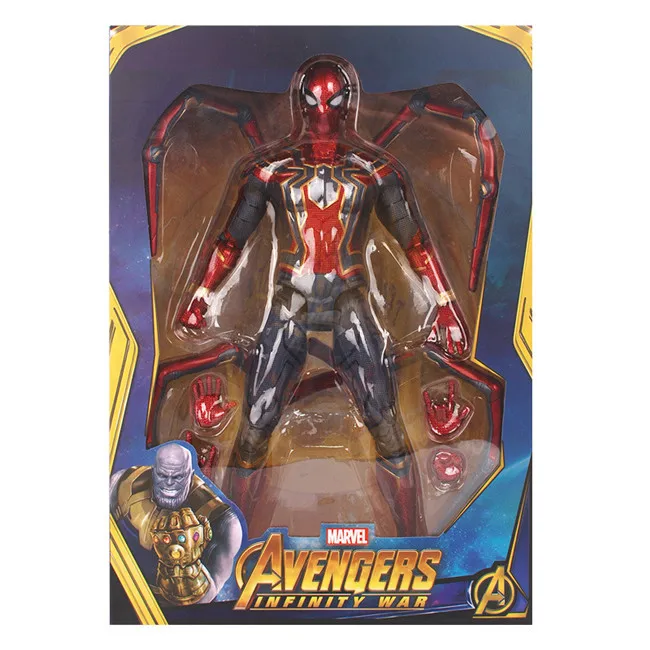 

Iron And Steel Spider-Man 14-Inch Marvel Avengers Boxed Garage Kit Model Diffuse Country Garage Kit