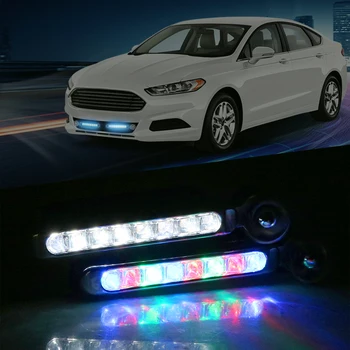

LEEPEE LED Wind Powered Rotation Fan Car Daytime Car Lamp Vehicle Light No Need External Power Supply