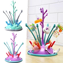 Съемная Бутылка для детского молока в форме дерева, сушилка для кормления младенцев, бутылочки для очистки, сушилка для соска, держатель полки