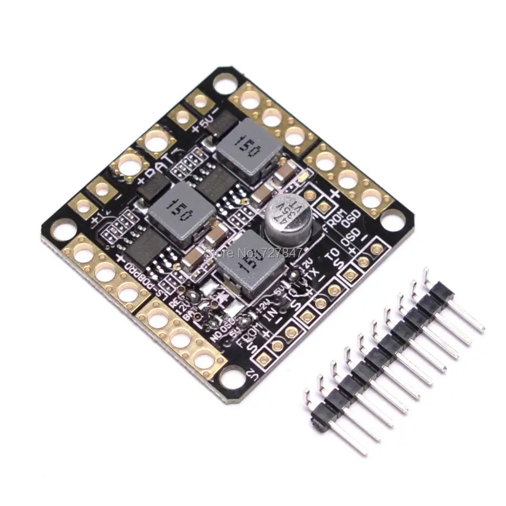 2 6S распределительная плата PDB / 5 в 12 В двойной BEC LC фильтр 3 1 PCB для 210 250 300 450 500 мм RC