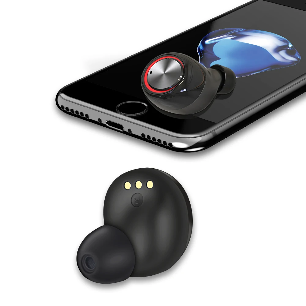 H02 TWS Bluetooth 5,0 беспроводные наушники IPX7 водонепроницаемые наушники спортивные наушники с зарядным аккумулятором беспроводные наушники